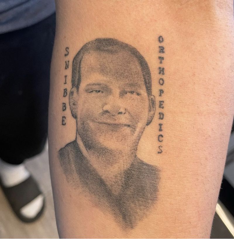 Tattoo of Dr. Snibbe